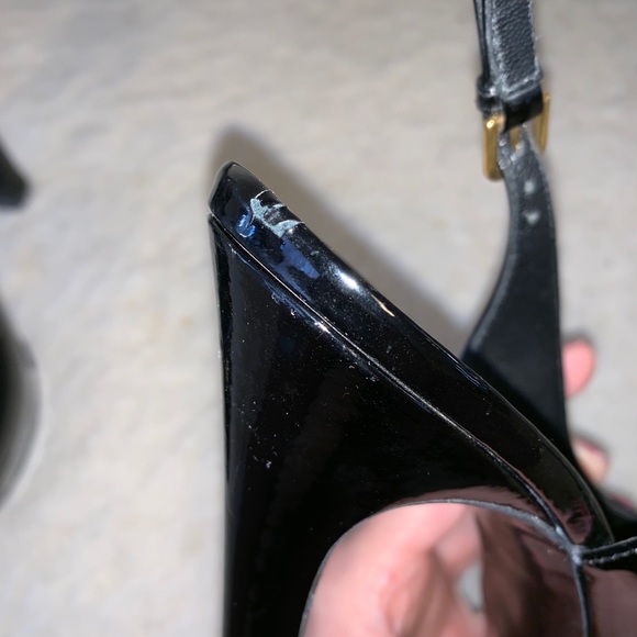 YSL Palais 105 Slingback Patent Heel - Picture 5 of 9